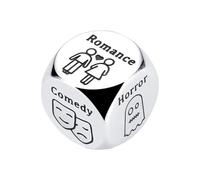 AOOOWER Dates Night Decision Maker Dices Fun Couple Anniversaire ou Saint-Valentin Surprise Festival Éléphants Blancs Cadeau Rapide Décision de Dîner