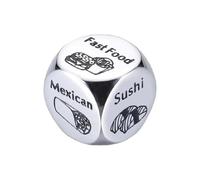 AOOOWER Dates Night Decision Maker Dices Fun Couple Anniversaire ou Saint-Valentin Surprise Festival Éléphants Blancs Cadeau Rapide Décision de Dîner