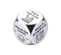 AOOOWER Dates Night Decision Maker Dices Fun Couple Anniversaire ou Saint-Valentin Surprise Festival Éléphants Blancs Cadeau Rapide Décision de Dîner