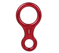 AOOOWER Descendeur robuste 35 KN Figure 8 pour l'escalade et le rappel en rappel technique Corde de travail en aluminium Compatibilité de diamètre de corde d'escalade extérieure