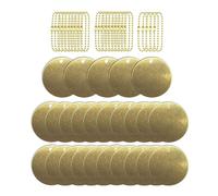 AOOOWER Disques ronds vierges en laiton robuste pour fabricants de bijoux professionnels, SizeApprox.120mm/4.7inches, Laiton, Pas de gemme