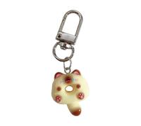 AOOOWER Dragonne de téléphone en acrylique avec motif de fraises et lapins - Accessoires esthétiques pour sacs et appareils photo, 9.5cm, Résine + vernis + acrylique + alliage, Pas de gemme