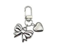 AOOOWER Élégant grand pendentif en forme de cœur en alliage robuste, accessoire de mode pour homme et femme, 2.73x3.12in, Alliage acrylique, Pas de gemme