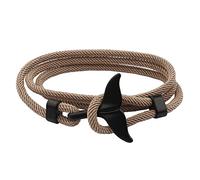 AOOOWER Ensemble de bracelets en acier inoxydable pour couple avec cœur creux pour bracelets assortis avec inscription « I Love You » pour la Saint-Valentin, 3.9x3.12in, Acier inoxydable + corde à