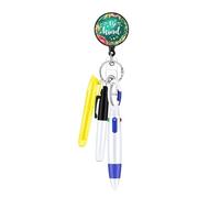 AOOOWER Ensemble de stylos d'infirmière rétractables avec clip pratique - Stylos d'allaitement pratiques pour l'écriture pour la documentation professionnelle, 5.85x4.68in, Plastique acrylique, Pas de
