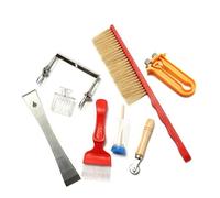 AOOOWER Fournitures d'apiculture - Kits de démarrage pour l'élevage des abeilles - Outils de ruche - Outils d'apiculture pour débutants