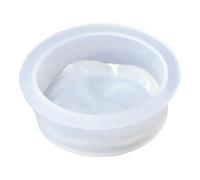 AOOOWER Grand moule carré en résine époxy pour résine époxy, cube profond en silicone, accessoire pour la conservation des fleurs, 4.68x3.12in, Silicone, Pas de gemme