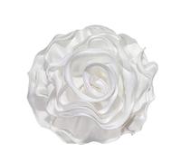 AOOOWER Grande broche en forme de fleur pour femme - Accessoire de robe 3D - Épingle de mariage, Size 15cm/5.91in, Tissu, Pas de gemme