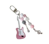 AOOOWER Joli porte-clés en forme de chien avec pantalon tricoté et nœud papillon élégant pour femmes et filles, 8X11CM, Coton PP, Pas de gemme