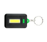 AOOOWER Lampe de poche portable 3 modes d'éclairage extérieur petite lumière porte-clés lampe de travail pour camping portable