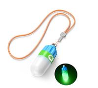 AOOOWER Lampe LED fluorescente étanche pour plongée sous-marine, exploration, camping et randonnée