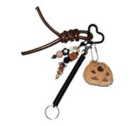 AOOOWER Lot de 10 porte-clés Sakuras en résine avec pendentif fleur de cerisier tendance pour sacs, SizeApprox.6.7cm/2.63inch, Résine et alliage, Pas de gemme