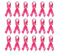 AOOOWER Lot de 100 broches caritatives en forme de cœur de paix pour philanthropies, 7.5*4, Polyester, Pas de gemme