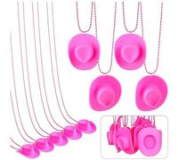 AOOOWER Lot de 12 colliers pour fête de mariée - Chapeaux - Pour fête prénuptiale, fête de mariage, 11.31x7.41in, Tissu, Pas de gemme