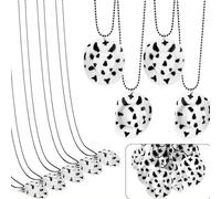 AOOOWER Lot de 12 colliers pour fête de mariée - Chapeaux - Pour fête prénuptiale, fête de mariage, 7.8x5.07in, Tissu, Pas de gemme