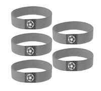 AOOOWER Lot de 5 sangles de verrouillage de crampons de football résistantes à l'eau et antidérapantes pour entraînement sportif, Football pour enfants Gy, Taille unique