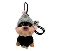 AOOOWER Lovely Bees Porte-clés en peluche polyvalent pour sac, 10.5cm, Flanelle, Pas de gemme