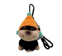 AOOOWER Lovely Bees Porte-clés en peluche polyvalent pour sac, 10.5cm, Flanelle, Pas de gemme