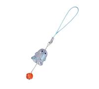 AOOOWER Lovely Specter Porte-clés en forme de citrouille élégant et polyvalent pour décoration de sac, 10CM, Acrylique + alliage, Pas de gemme