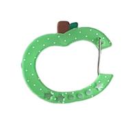 AOOOWER Mousqueton Clip pour clés et petits objets Pendentif Acrylique pour sac à dos Handbook Décoration Ita Bag Boucle, 6.5 4.5 0.5, Acrylique, Pas de gemme