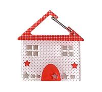 AOOOWER Mousqueton Clip pour clés et petits objets Pendentif Acrylique pour sac à dos Handbook Décoration Ita Bag Boucle, 6.5 4.5 0.5, Acrylique, Pas de gemme