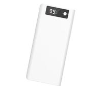 AOOOWER Organiseur de batterie haute capacité 18650 8 cellules pas besoin de soudure, boîtier en ABS portable avec charge Iight, support de batterie haute capacité