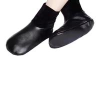 AOOOWER Pantoufles Thermiques Chaudes D'hiver En Simili Cuir Chaussettes Unisexes Pour L'intérieur Et L'extérieur De La Maison Doublure Polaire Pelucheuse Jambières Antidérapantes Plancher Inférieur