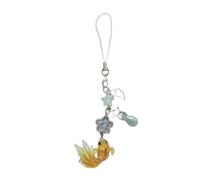 AOOOWER Pendentif coloré en forme d'étoile de poisson avec perles pour téléphone fait à la main en acrylique robuste accessoire de mode pour un look tendance au quotidien, 14cm, Acrylique, Pas de