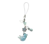 AOOOWER Pendentif coloré en forme d'étoile de poisson avec perles pour téléphone fait à la main en acrylique robuste accessoire de mode pour un look tendance au quotidien, 14cm, Acrylique, Pas de