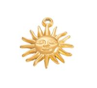 AOOOWER Pendentifs pour fabrication de bijoux - Série mer - Accessoire de mode pour la fabrication de bijoux uniques et les travaux manuels, 6.24x1.95in, Acier inoxydable, Pas de gemme