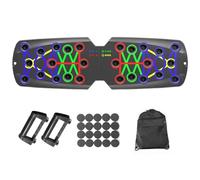 AOOOWER Planches de pompes pliantes multifonctionnelles pour exercices musculaires de la poitrine, équipement d'entraînement à domicile, planche de pompes, supports de pompes