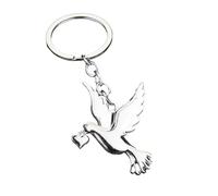 AOOOWER Porte-clés élégant en métal avec pendentif pour pendaison de crémaillère pour homme, 7*3*1, Alliage de zinc, Pas de gemme