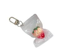 AOOOWER Porte-clés élégant pour femme - Motif animal 3D - Décoration à suspendre pour sacs à main et sacs de voiture, 3.12x1.95in, Flocage + alliage, Pas de gemme