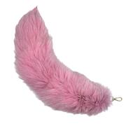AOOOWER Porte-clés longue queue Cosplay jouet sac pendentif queue d'animal étui de téléphone ornement clé porte-clés mode porte-clés peluche, 40 cm, Peluche, Pas de gemme