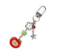 AOOOWER Porte-clés musical créatif avec pendentif pour ajouter du style et de la fonctionnalité à vos clés au quotidien, 3.51x2.34in, Métal, Pas de gemme