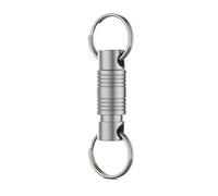 AOOOWER Porte-clés rotatif à 360 degrés en alliage antirouille pour camping en plein air accessoires de voyage et porte-clés à libération rapide