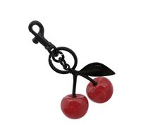 AOOOWER Porte-clés tendance en alliage de résine avec texture en forme de fruit - Convient pour les fêtes et les loisirs, 12.5cm, Alliage de résine, Pas de gemme