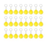 AOOOWER Porte-clés tendance en éponge PU robuste pour les fans de sport et les clubs scolaires au quotidien, 4cm 5.2cm, Éponge en alliage PU, Pas de gemme