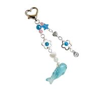 AOOOWER Porte-clés tendance multifonctionnel avec peigne léopard pour soins capillaires élégants porte-clés créatifs porte-clés pendentif sac, 10CM, Acide acétique, Pas de gemme