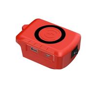 AOOOWER Radio smartphone 18 V 15 W Fast ABS Pad Ports Thermo-Secure Power Hub Radio Lien de charge