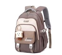 AOOOWER Sac à dos simple tendance 2025 pour l'école, pour ordinateur portable, pour le travail, les navetteurs, les voyages, 13cm, Fibre de polyester, Pas de gemme