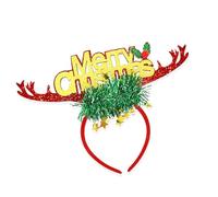 AOOOWER Serre-tête lumineux pour adulte et enfant - Bois de renne de Noël - Cerceau de vacances - Accessoire de fête à thème