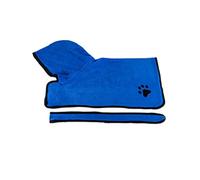 AOOOWER Serviette de séchage pour animaux de compagnie pour chiens et chats - Très absorbante - Peignoir de bain pour petit chien - Peignoir à capuche pour petits animaux de compagnie