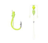 AOOOWER Support d'appâts de pêche multifonction pour pêcheurs professionnels carnivores avec crochet flottant artificiel