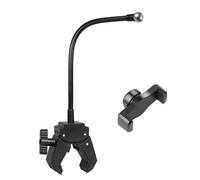 AOOOWER Support de téléphone flexible rotatif et poignée en métal pour appareils de 1,4 m, salle de sport, étude, station de travail, utilisation multi-scénario, support de téléphone