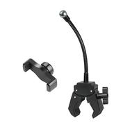 AOOOWER Support de téléphone flexible rotatif et poignée en métal pour appareils de 1,4 m, salle de sport, étude, station de travail, utilisation multi-scénario, support de téléphone