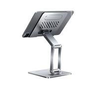 AOOOWER Support d'ordinateur portable ergonomique pliable réglable pour le travail collaboratif, rangement facile, bureau multifonction