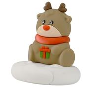 AOOOWER Support mobile Père Noël et bonhomme de neige pour décoration de Noël