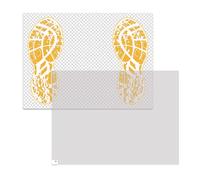 AOOOWER Tapis De Préhension Antidérapant pour Basket-Ball Tampons Collants pour Chaussures pour L'élimination De La Saleté pour Le Basket-Ball sur Le Terrain