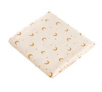 AOOPOO Couvertures d’Emmaillotage pour Bébé, Couverture Nouveau-né en 100% Coton Mousseline, Lange Bébé 100x100cm Tout-Petit Serviette de Bain, Cadeau Parfait pour Naissance Fille Garçon